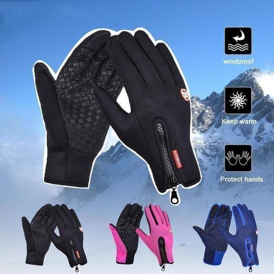 Gants d'hiver imperméables de haute qualité pour écran tactile