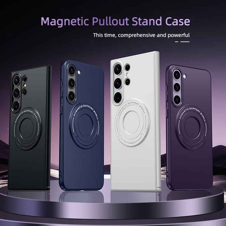 Samsung S23 Series Matte Invisible Stand Magnetic Case