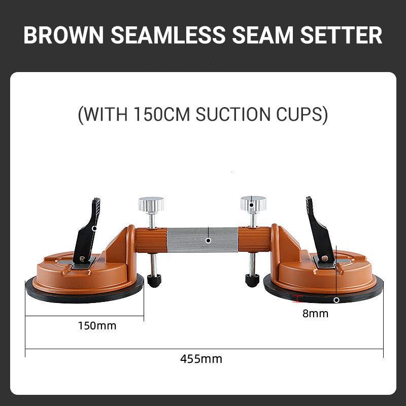 Professional Seamless Seam Setter with Suction Cups