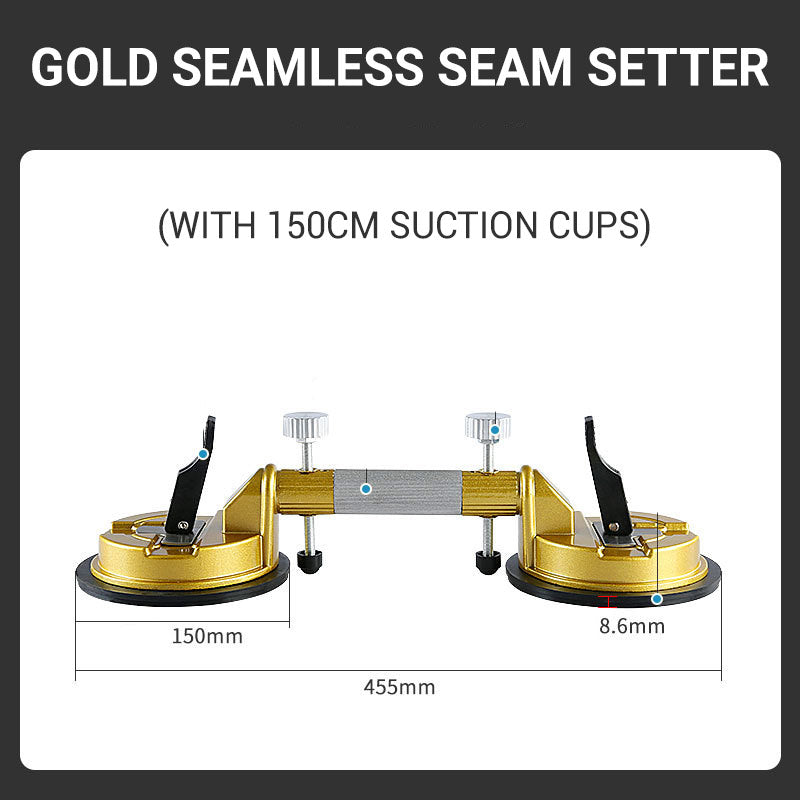 Professional Seamless Seam Setter with Suction Cups